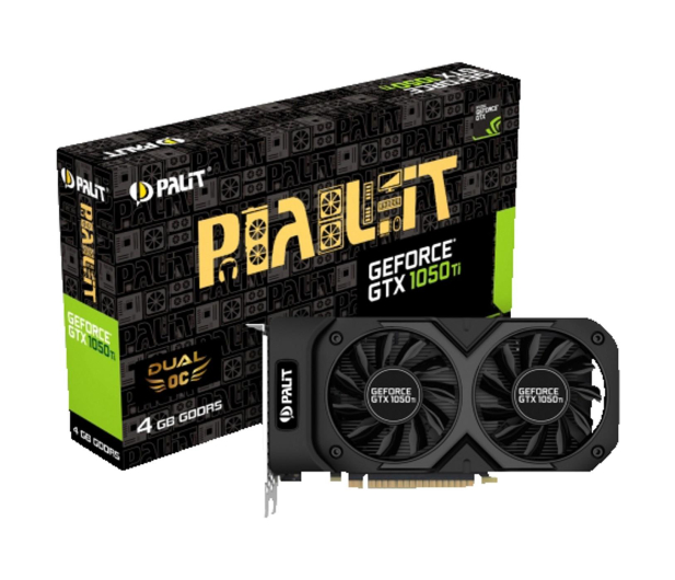 Palit GeForce GTX 1050 Ti DUAL OC 4GB GDDR5 - 336056 - zdjęcie
